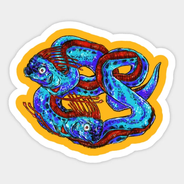 tangle o oarfish Sticker by bhramarii